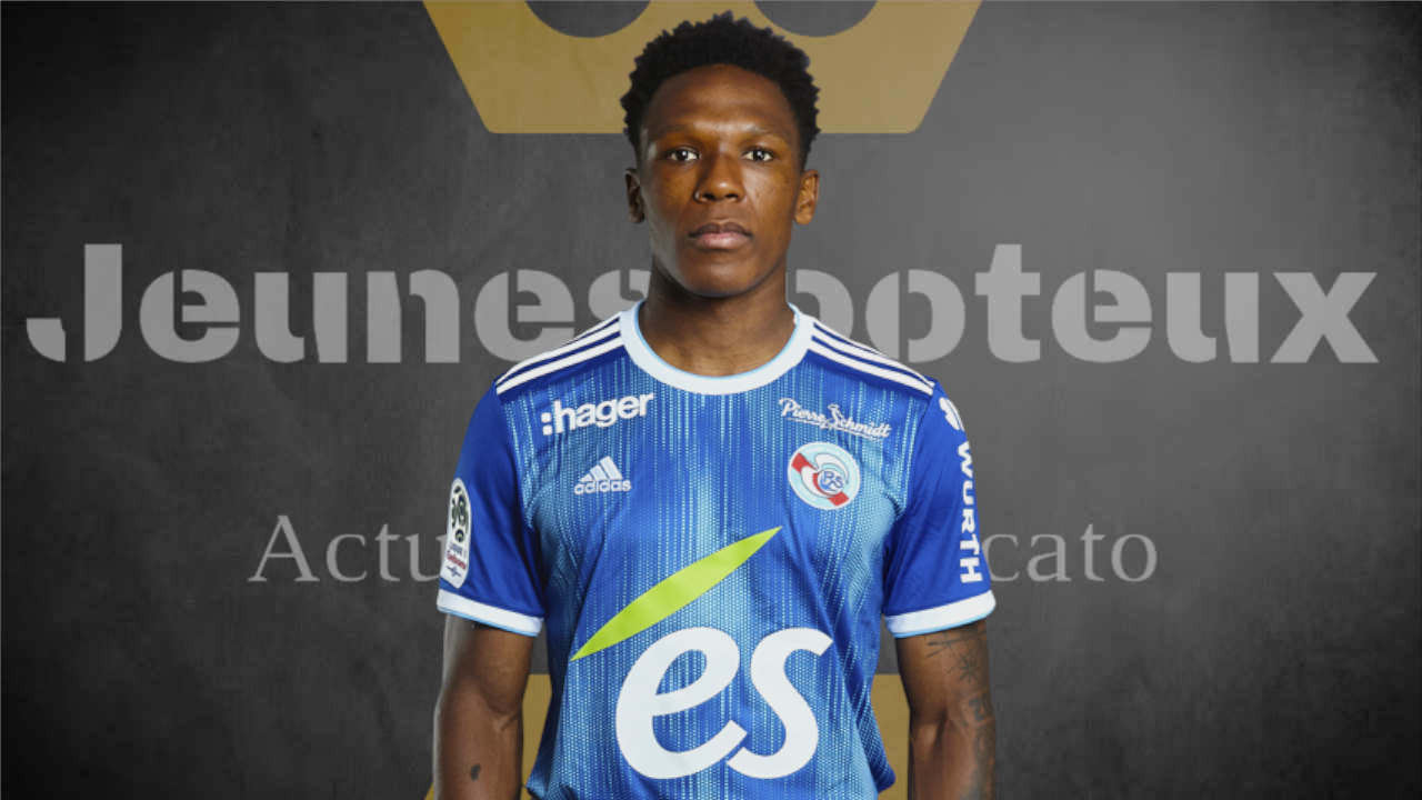 Lebo Mothiba, attaquant de Strasbourg