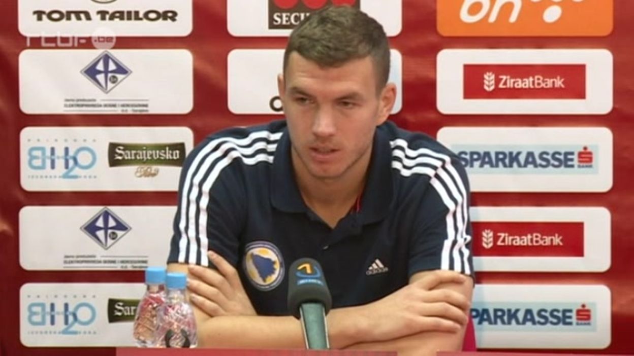 AS Rome : Edin Dzeko veut rejoindre la Juve !