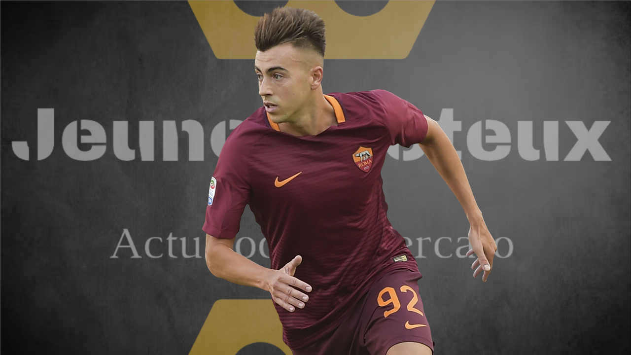 Stephan El shaarawy avec le maillot de l'AS Rome