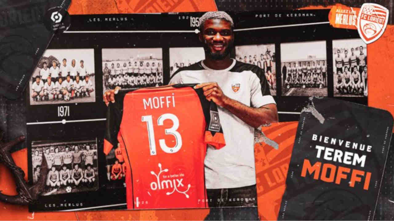 Lorient - Mercato : Terem Moffi (Courtrai) officiellement Merlus