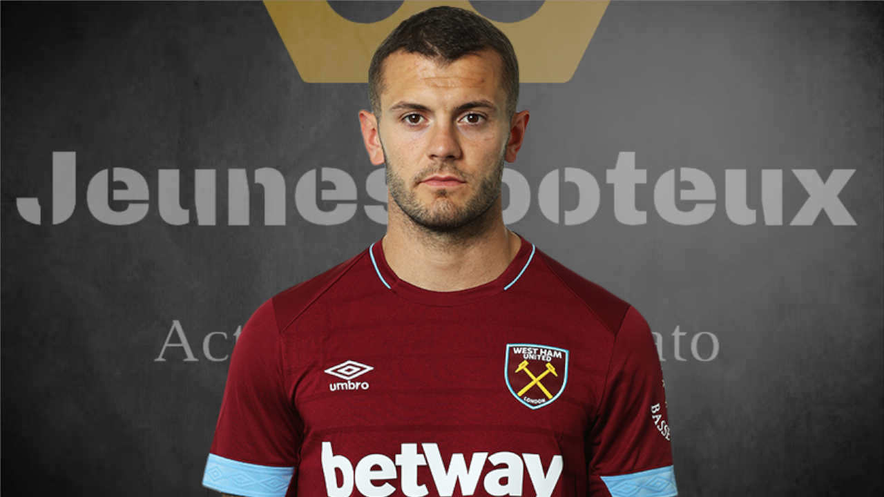 Jack Wilshere avec le maillot de West Ham
