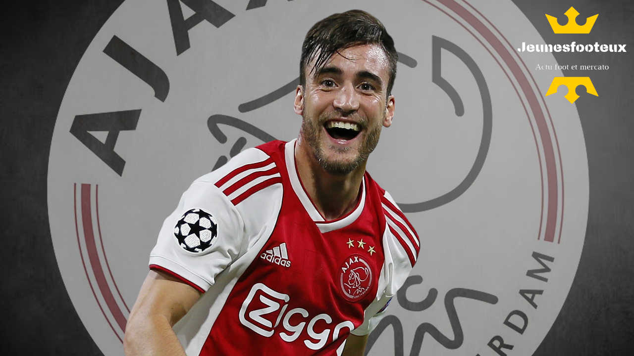 Nicolas Tagliafico, arrière latéral gauche de l'Ajax Amsterdam