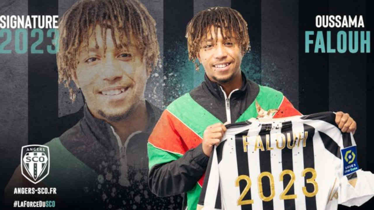 Oussama Falouh jusqu'en 2023 à Angers SCO