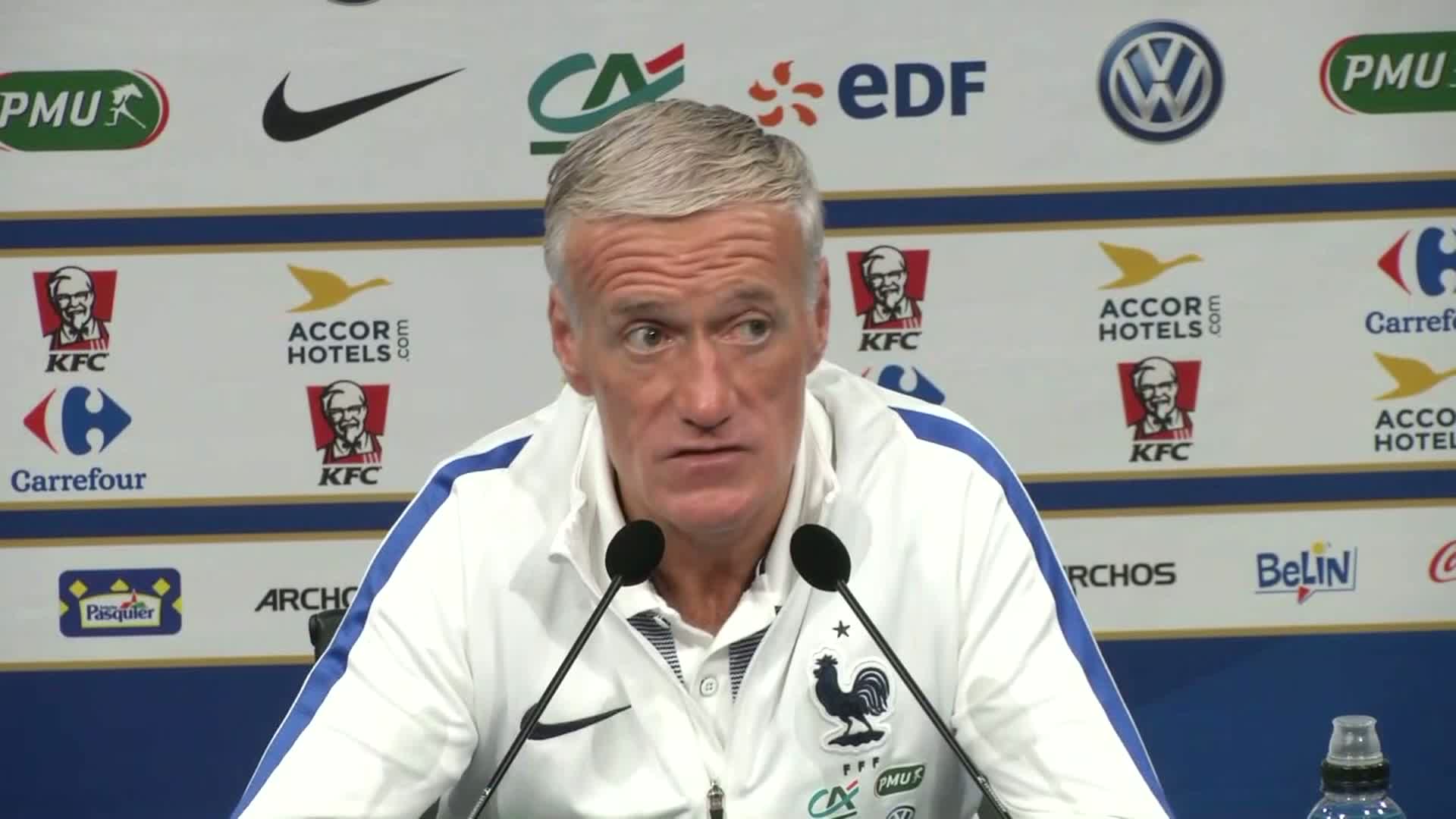 Didier Deschamps, sélectionneur de l'équipe de France