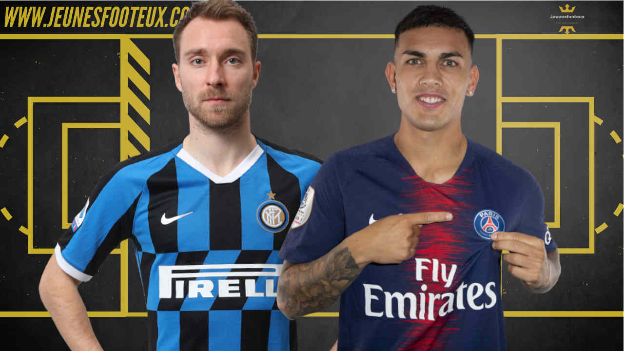 Christian Eriksen (Inter Milan) - Leandro Paredes (PSG)