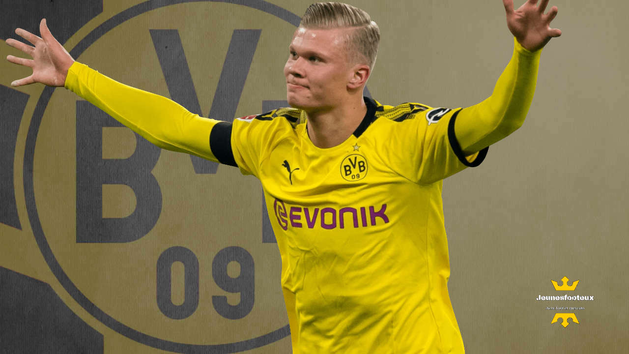 Erling Haaland empile les buts avec le Borussia Dortmund