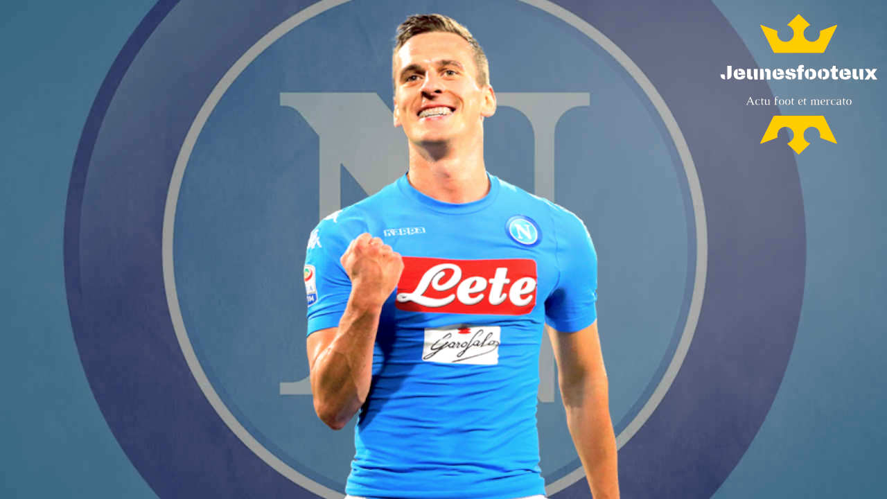 Arkadiusz Milik, attaquant de Naples convoité par l'Olympique de Marseille