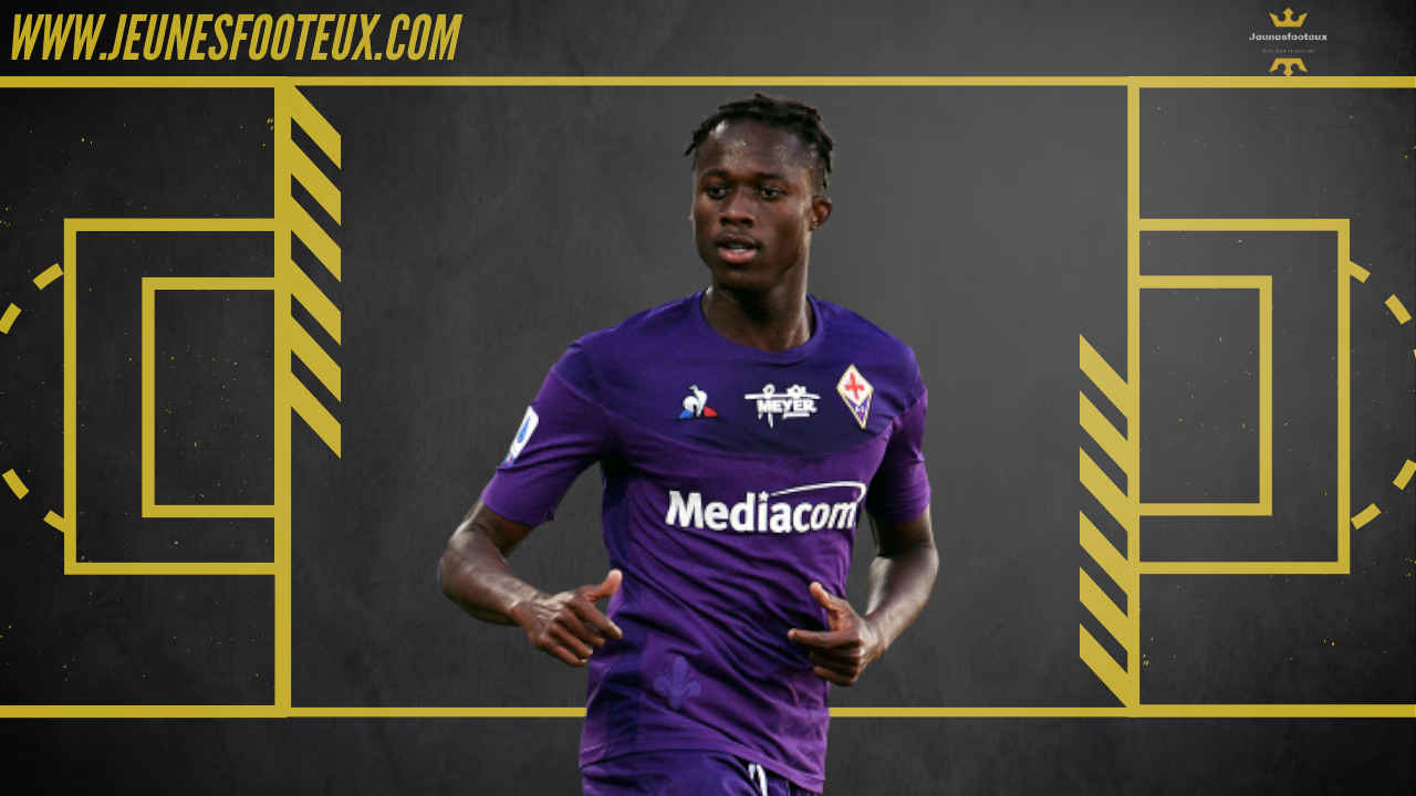 Attaquant de la Fiorentina, Christian Kouamé serait courtisé par l'ASSE