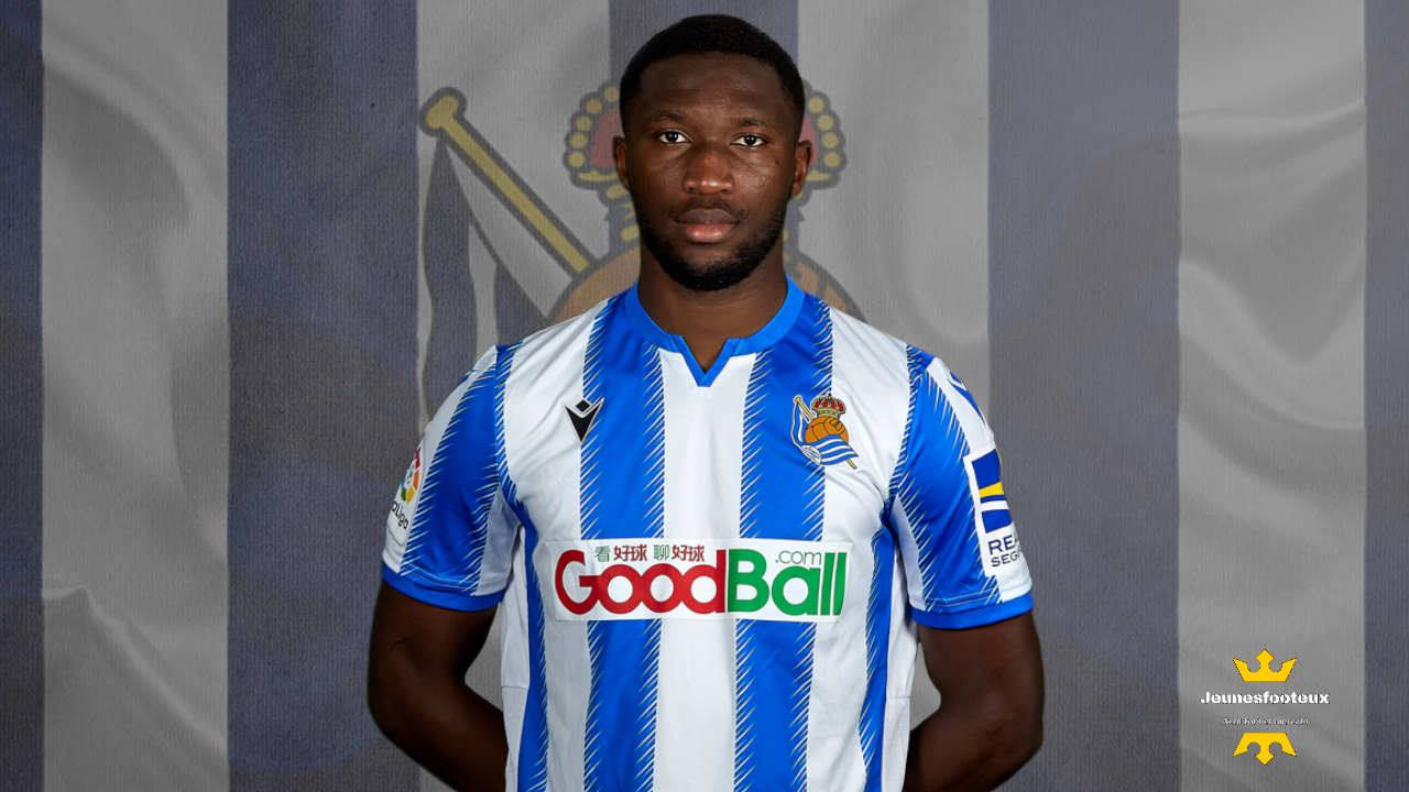 Modibo Sagnan, défenseur de la Real Sociedad formé au RC Lens