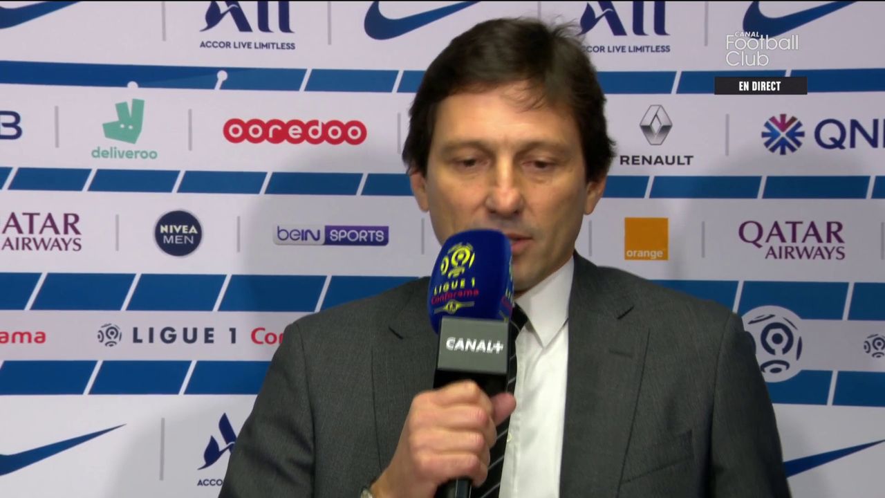 PSG Foot : Leonardo avant Lyon - Paris SG.