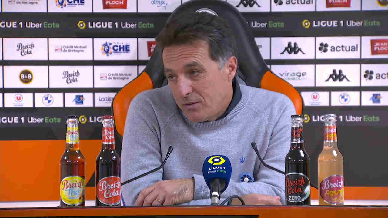RC Lens - FC Lorient : Pélissier peste contre l'arbitrage