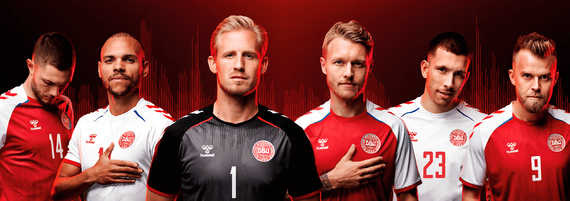 Maillot de foot Danemark Hummel Home maillot coton Carlsberg Maillot de foot Danemark Hummel Home maillot coton Carlsberg