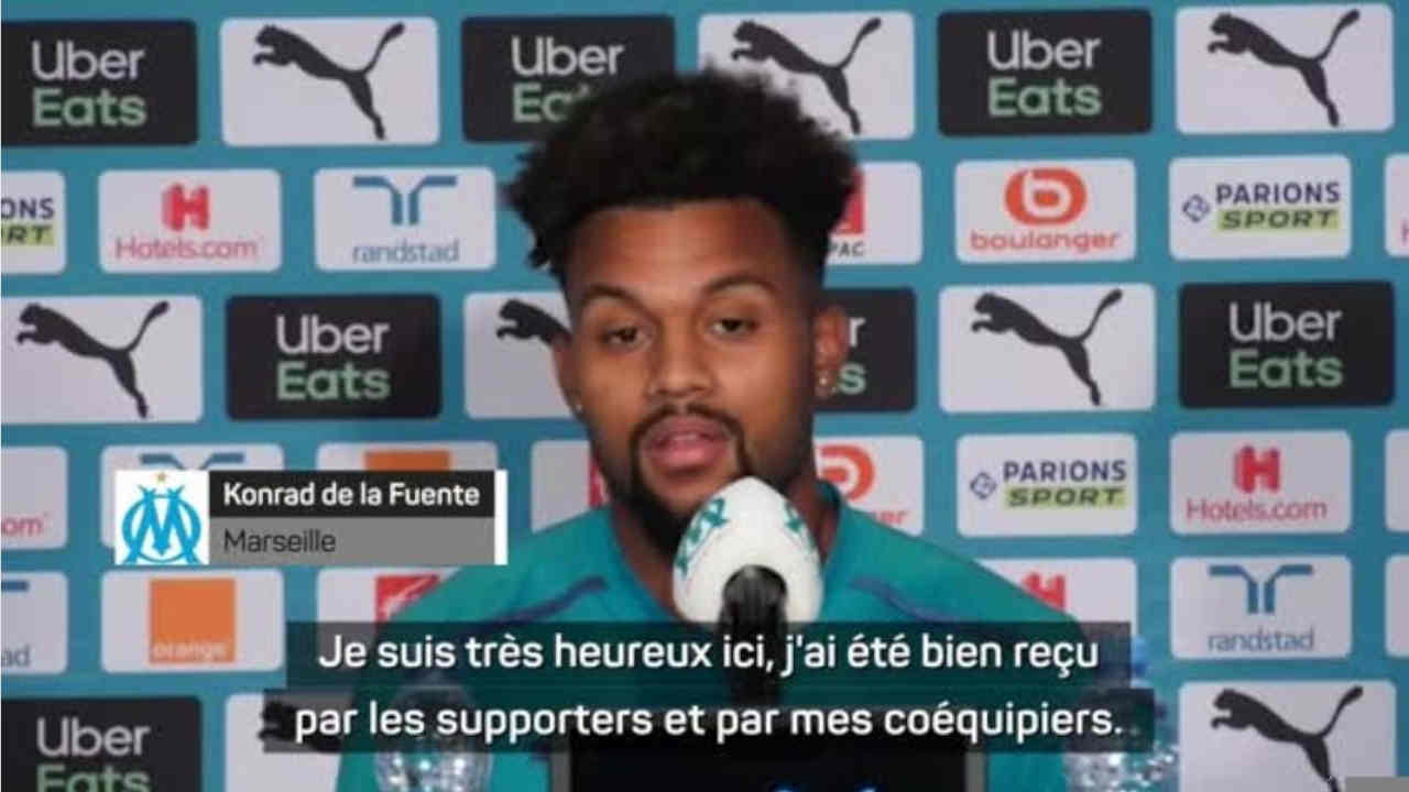 OM : Konrad de la Fuente, cash sur son départ du Barça