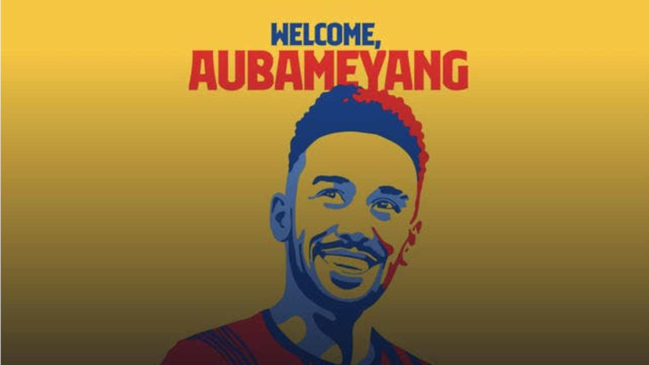 Barça : Aubameyang tacle Arteta (Arsenal)