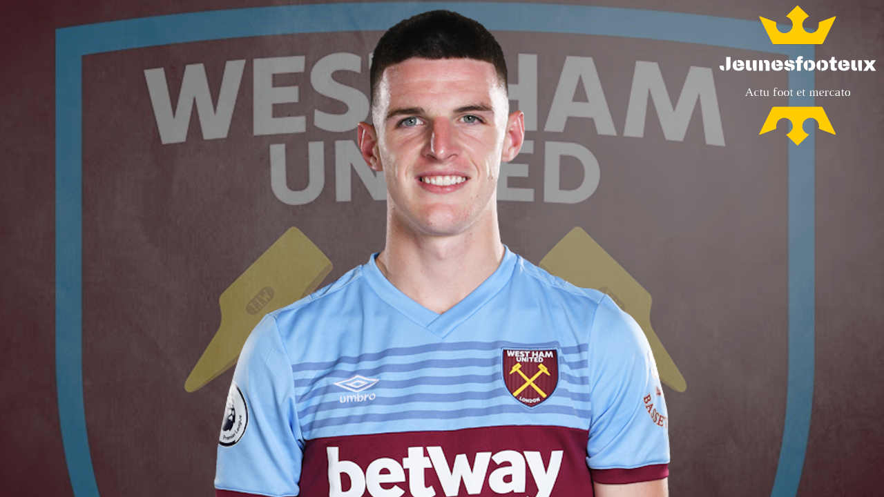 West Ham - Mercato : Grosse bagarre entre deux grosses écuries européennes pour s'offrir Declan Rice à un prix record
