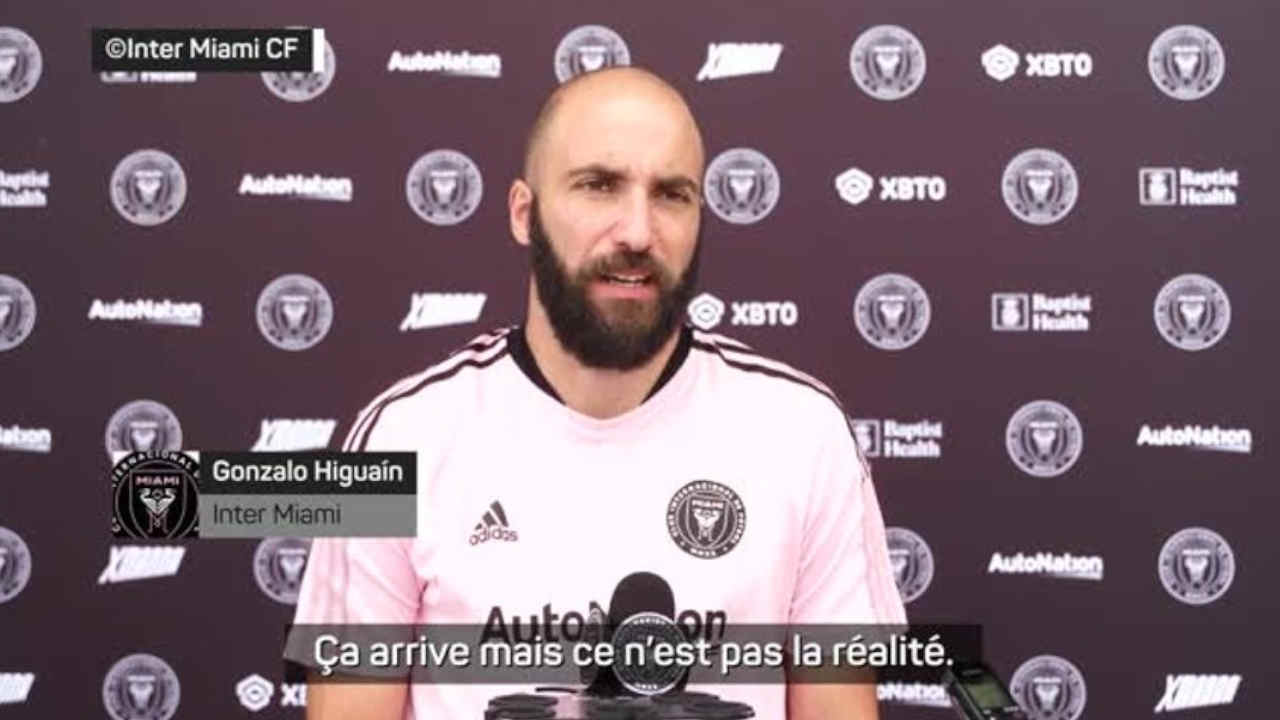 Gonzalo Higuaín dément un départ à la retraite annoncé par son père