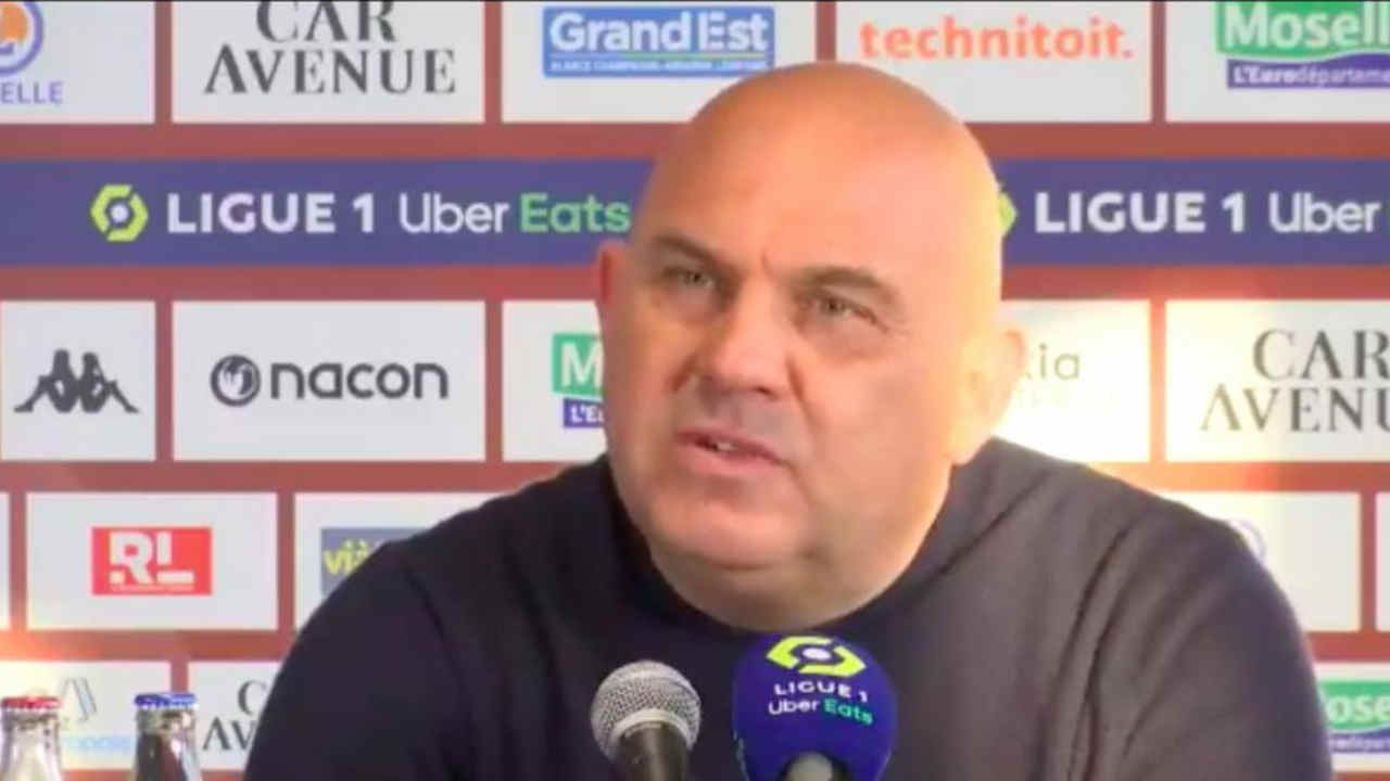 FC Metz : Antonetti hanté par une possible relégation en Ligue 2