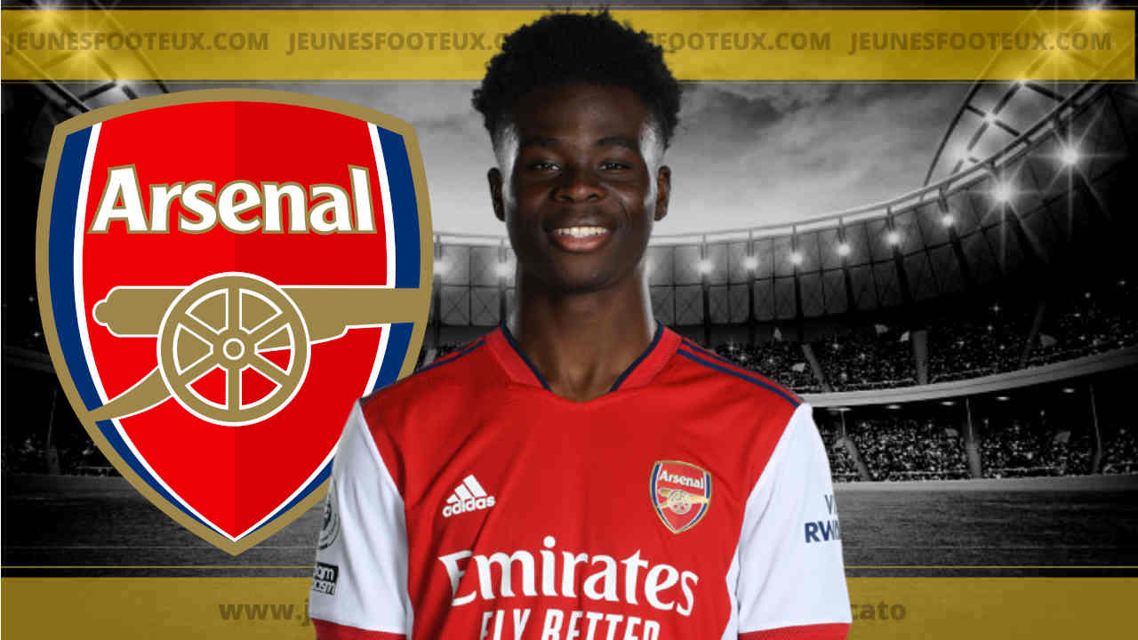 Bukayo Saka récompensé avec Arsenal