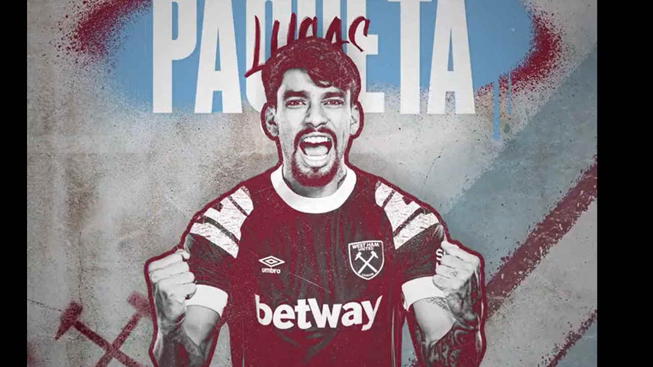 Lucas Paqueta (OL) est officiellement un joueur de West Ham