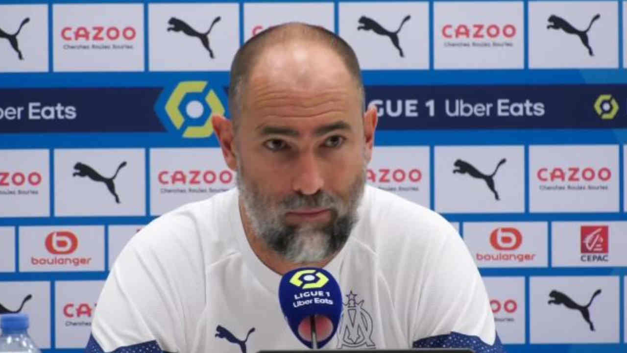Igor Tudor - entraîneur de l'Olympique de Marseille en conférence de presse