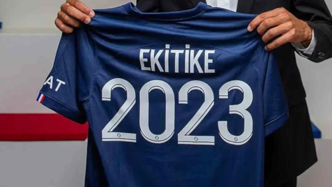 Hugo Ekitike - attaquant du PSG prêté par le Stade de Reims