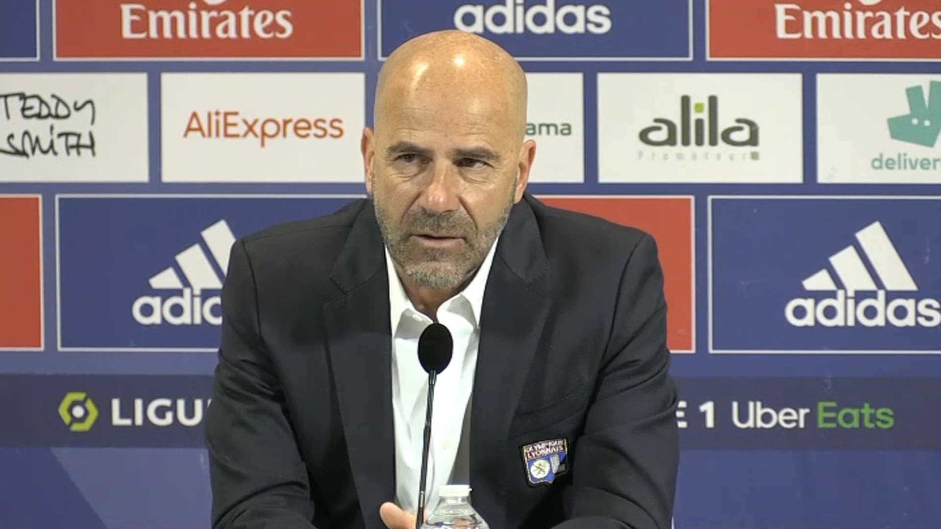 Peter Bosz - entraîneur de l'Olympique Lyonnais