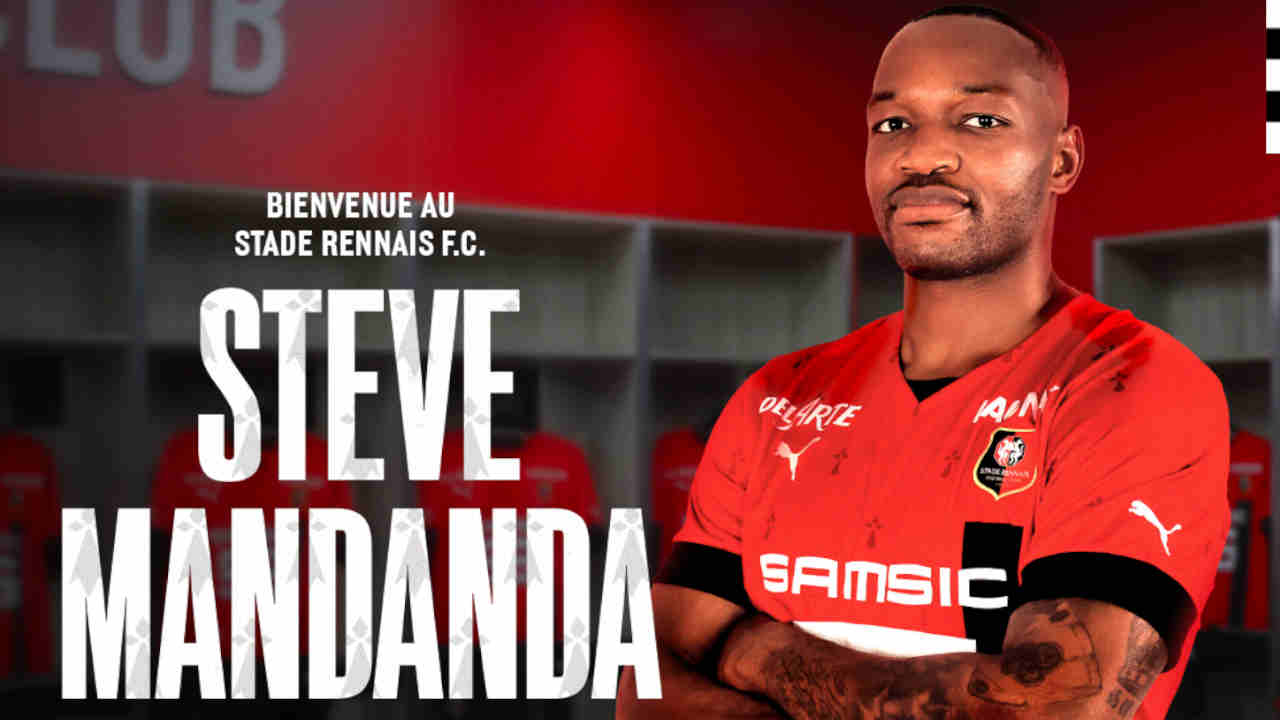 Steve Mandanda - gardien international français du Stade Rennais
