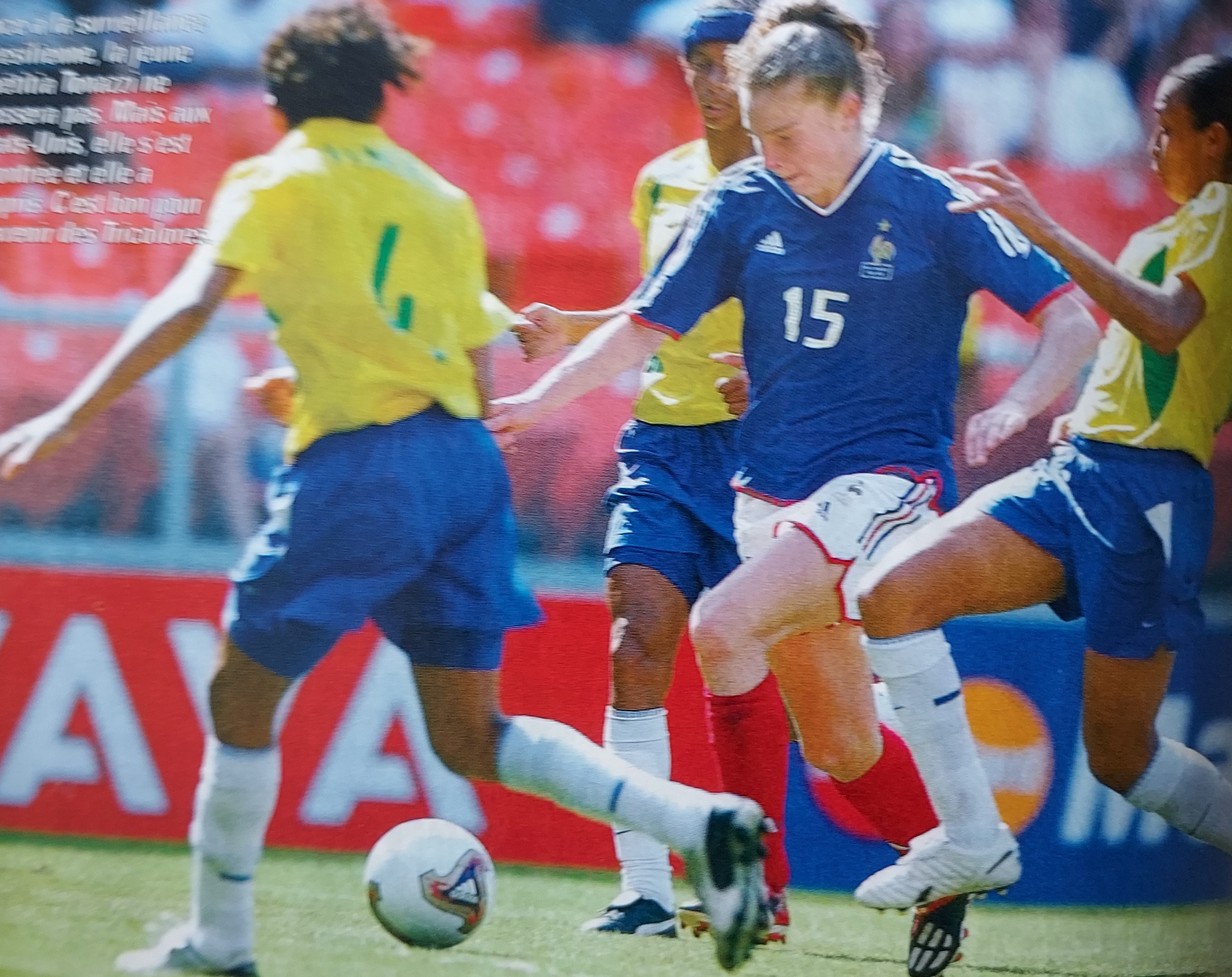 Grandes premières pour l'Equipe de France féminine, bravo les Bleues !