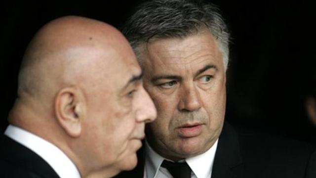 Milan AC : 120 millions d'euros pour convaincre Ancelotti ?