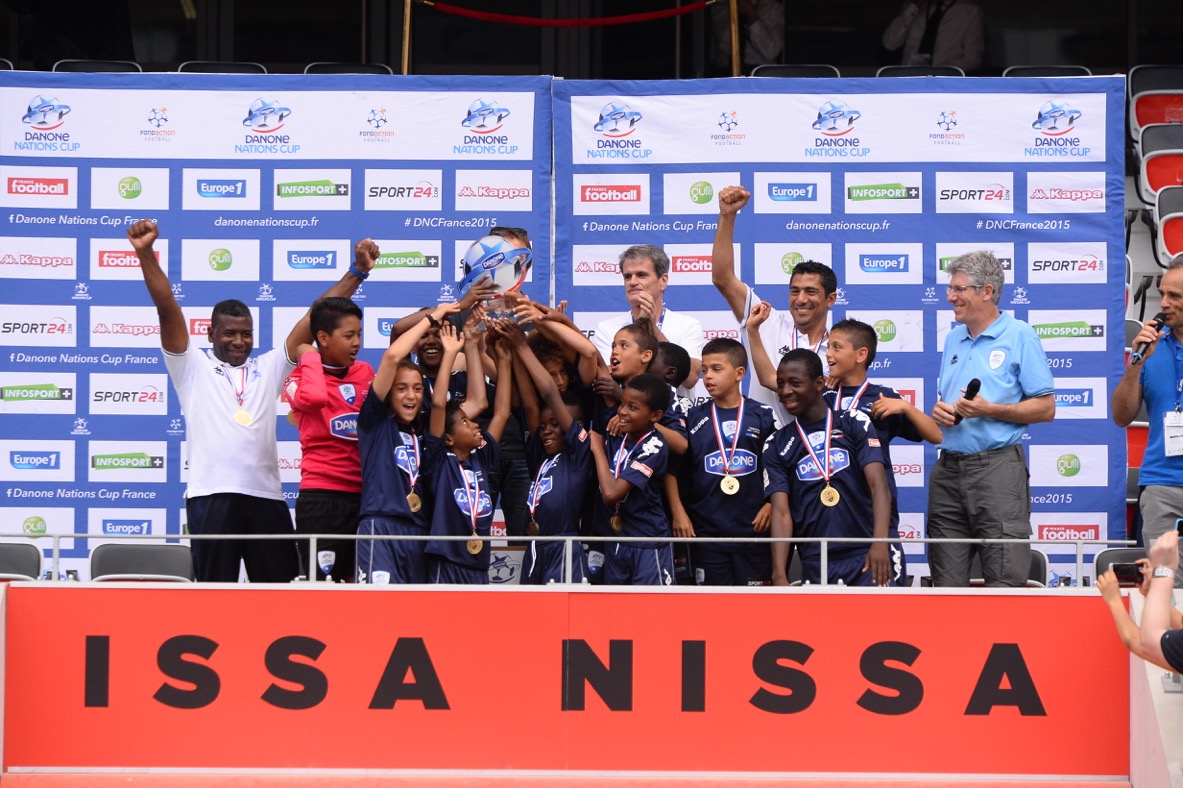 Paris FC remporte la 16ème édition de la Danone Nations Cup France