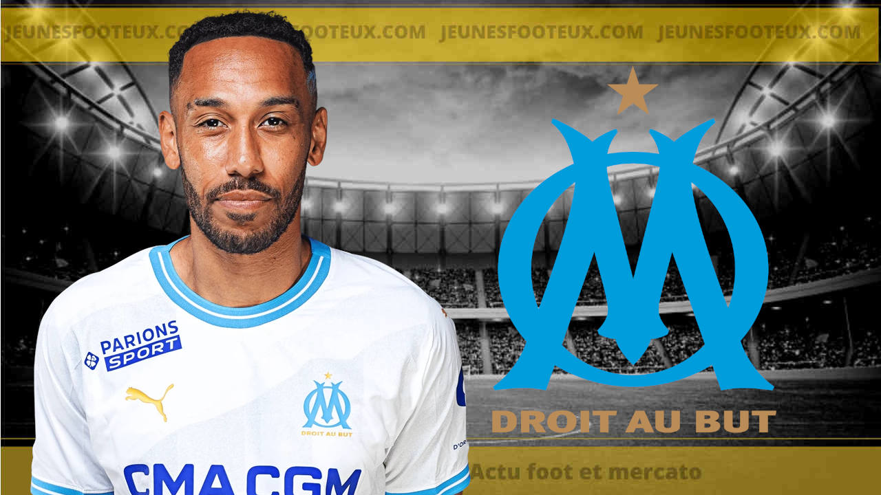 Aubameyang (OM), une grosse info tombe à l'Olympique de Marseille !