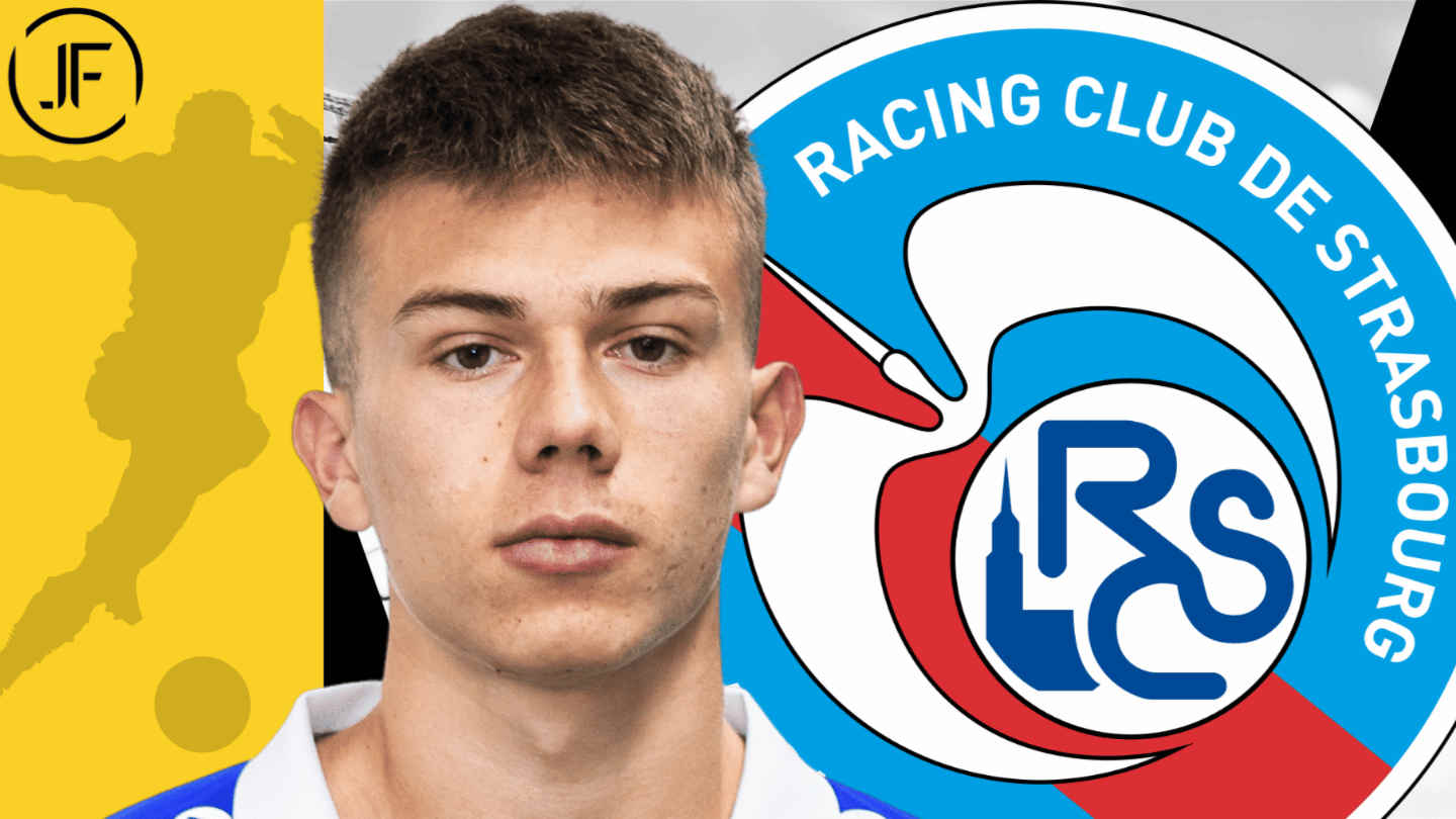 Le RC Strasbourg cible Adriano Jagusic : le Barça et le RB Leipzig sur les rangs