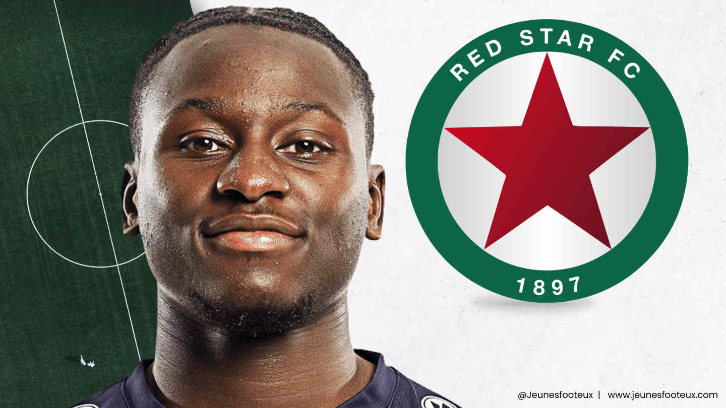 Impressionnant au Red Star, il est surveillé de près par le Stade Rennais et le RC Lens