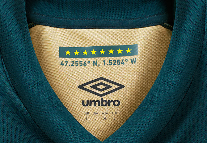 Umbro présente le nouveau maillot FC Nantes Away 2016/2017