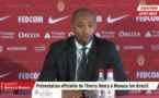 AS Monaco : un Thierry Henry très inquiet !