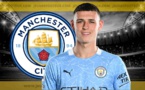 Manchester City - Mercato : 190,2M€ pour Phil Foden !