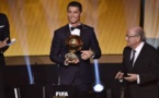 Cristiano Ronaldo sacré Ballon d'or