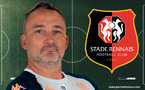 Franck Haise (Stade Rennais) garde un oeil attentif sur un joueur en difficulté à l'OM