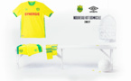 Umbro présente le nouveau maillot FC Nantes Home 2016/2017