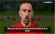 Franck Ribéry présente ses excuses à Patrick Guillou