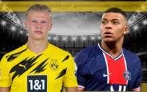 Kylian Mbappé (PSG) et Erling Haaland (Dortmund), que de statistiques parallèles !