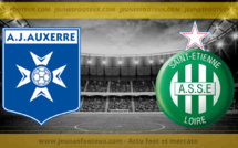 Auxerre - Saint-Étienne : les compos probables de ce barrage aller