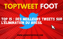 Top 15 : des meilleurs tweets sur l'élimination du Brésil