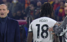 Moise Kean pète un câble lors de AS Rome - Juventus