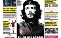 Diego Simeone en mode "Comandante Che Guevara" en Une de la Gazzetta dello Sport