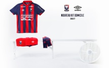 Umbro présente le nouveau maillot SM Caen Home 2016/2017