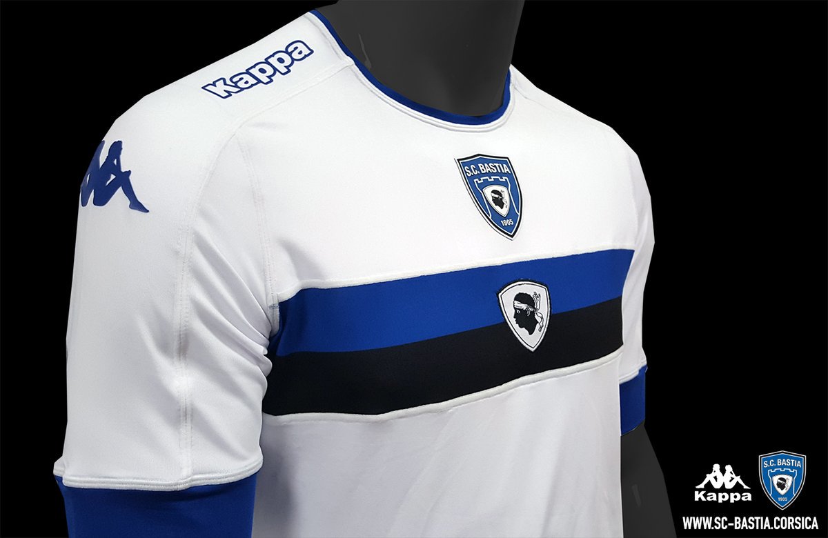 Maillot Bastia away saison 2016 / 2017
