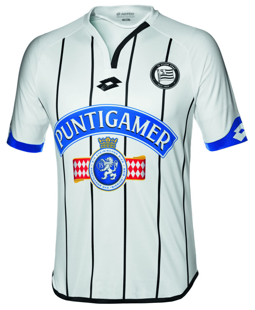 LOTTO SPORT ITALIA ET LE SPORTKLUB STURM GRAZ DEVOILENT LES NOUVEAUX MAILLOTS DE LA SAISON 2016-2017