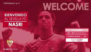 Mercato : Nasri explique pourquoi il a choisi le FC Séville