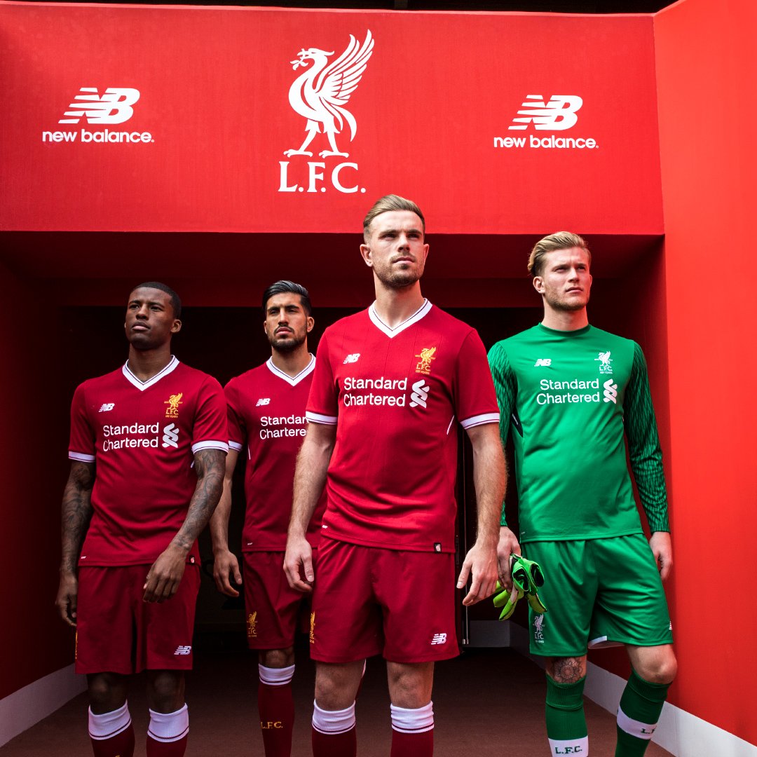 Le maillot tout en sobriété de Liverpool, saison 2017/2018